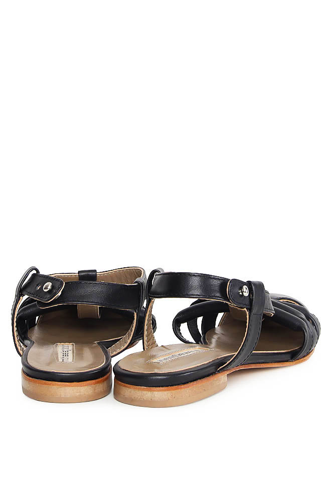 Point-toe leather sandals Mihaela Glavan  image 2