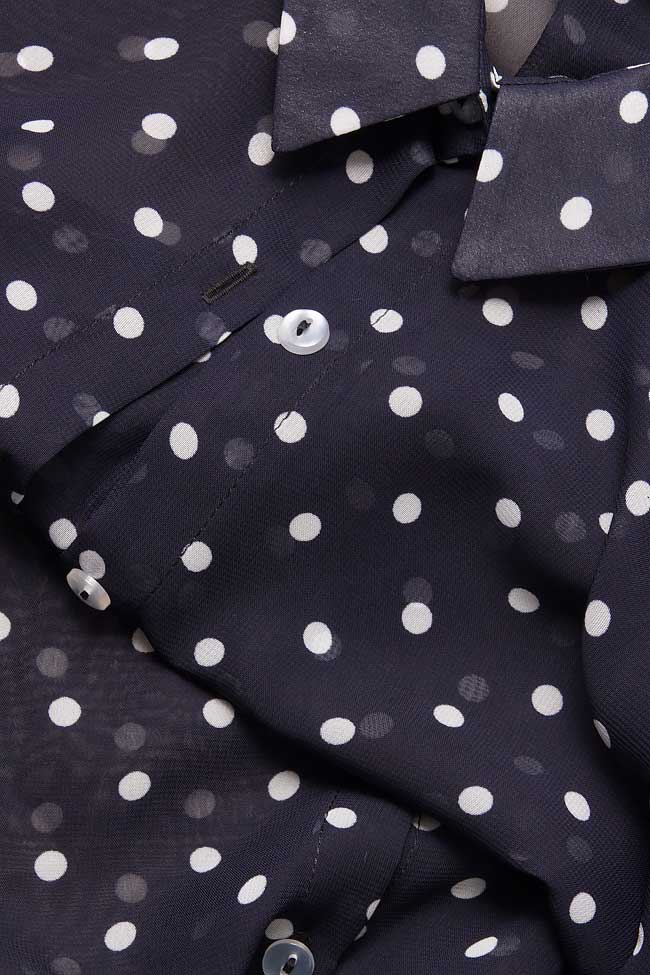 Polka-dot crepe shirt Lure image 3
