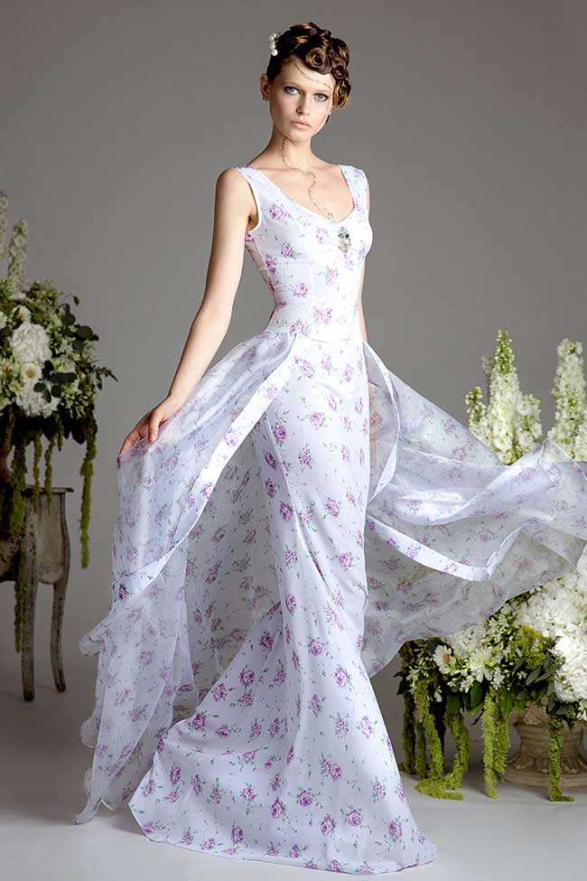 Floral printed dress Elena Perseil image 3
