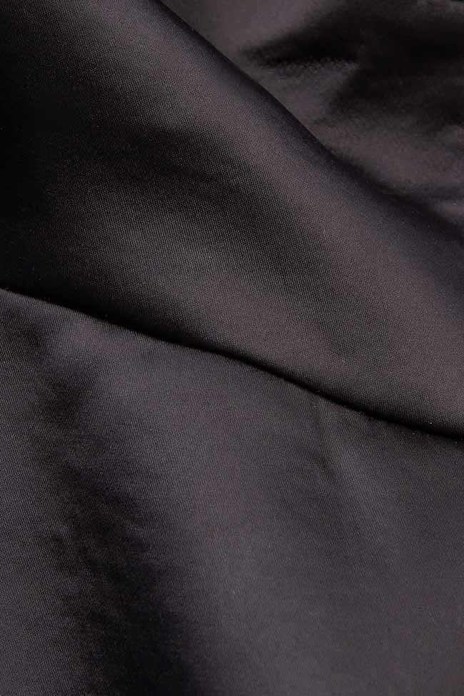 Asymmetric silk skirt Antoanelle image 4