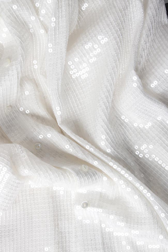 SUGAR LUMP paillette-embellished cotton shirt ATU Body Couture image 4