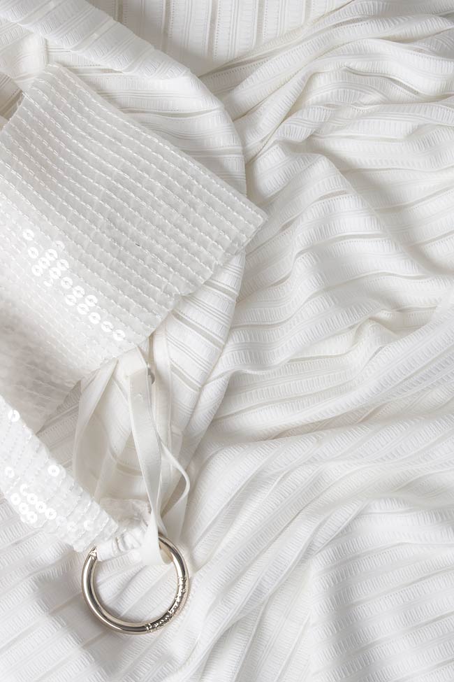 Rochie maxi din jerse si paiete NEVERMIND ATU Body Couture imagine 4