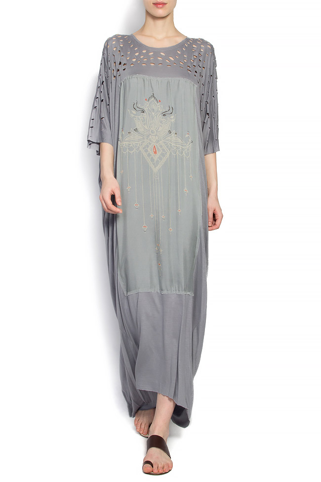 فستان Elear من الحرير و القطن ستوديو كابال image 0