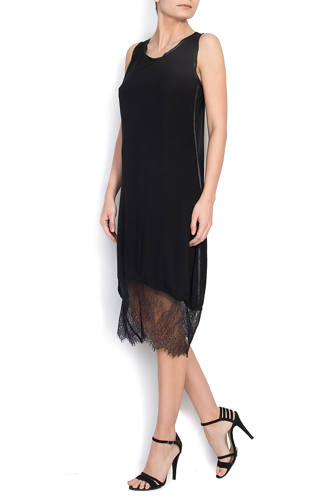 Jersey dress with lace endings Alexandra Ghiorghie image 1