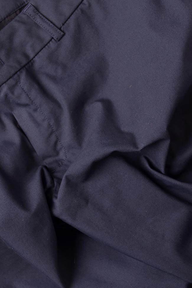 Pantalon en coton bleu-marin  Maia Ratiu image 3