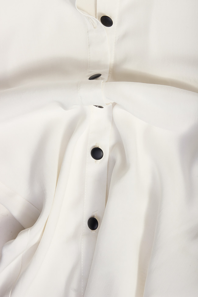Voile asymmetric shirt Undress image 4