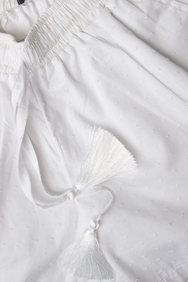 Short en coton blanc Naiv Clothing image 3
