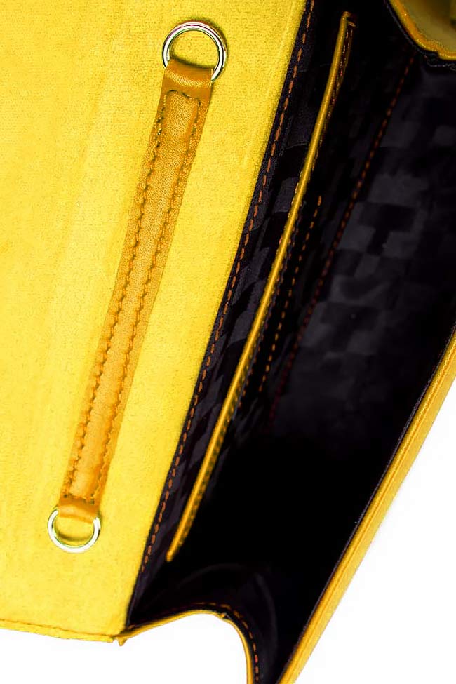 Multifunctional leather belt bag Laura Olaru image 6