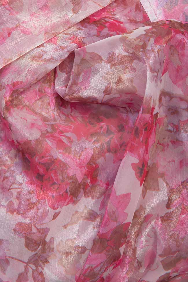 Silk floral-printed dress - Midi Dresses made to measure