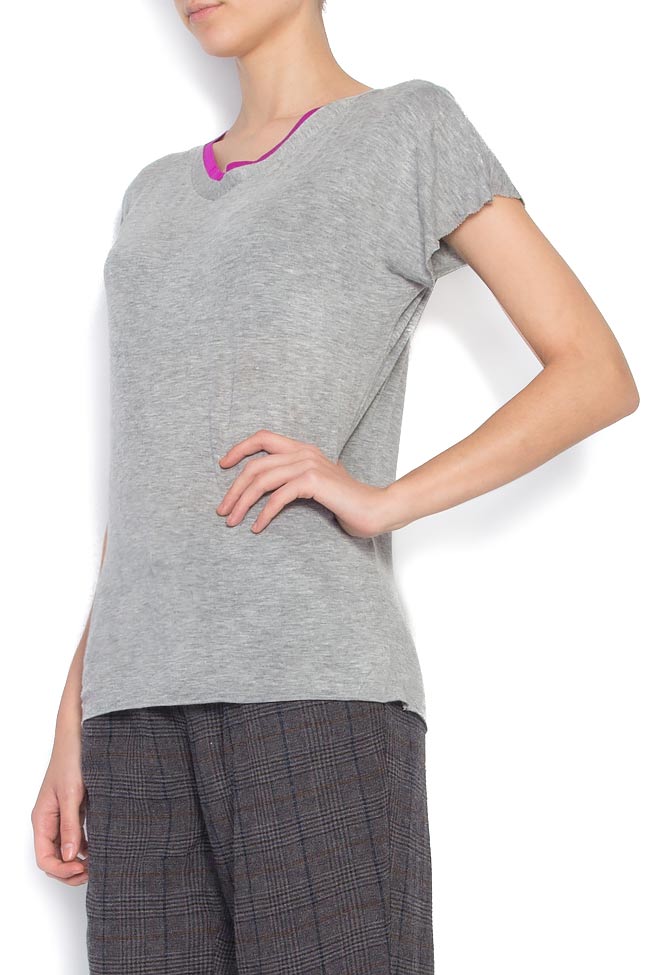 Modal-blend jersey T-shirt Izabela Mandoiu image 1