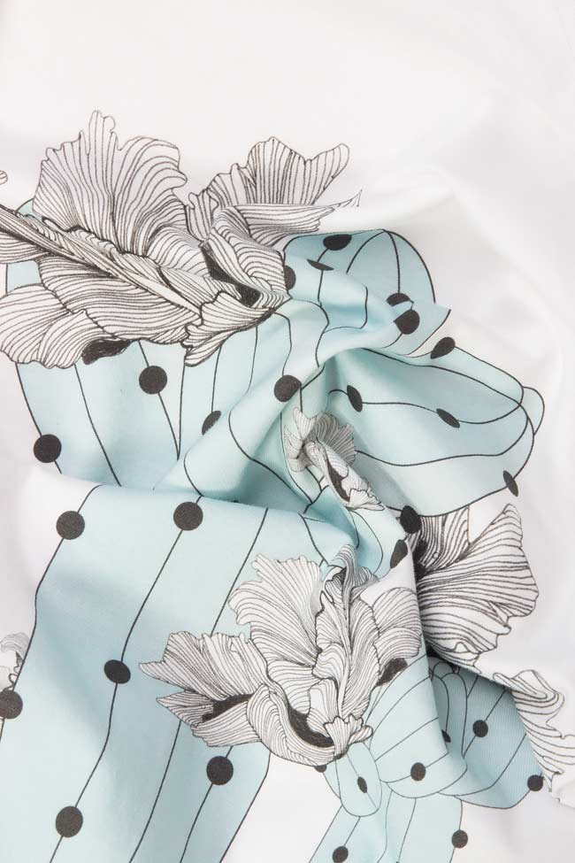 Tricou din bumbac organic cu imprimeu digital ATACAMA Ioana Ciolacu imagine 3