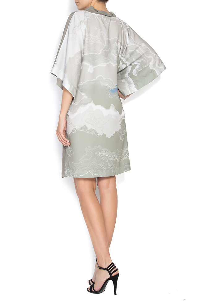 Kimono modal dress with digital print Constantine Renakossy image 2