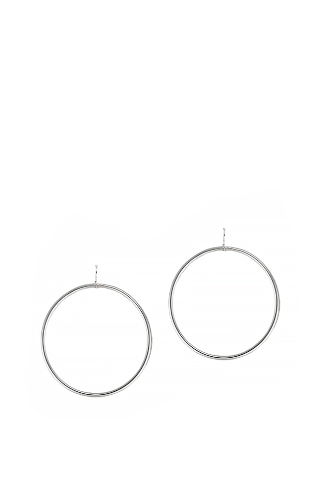 Silver earrings Cloche image 0