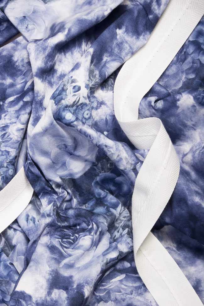 Printed cotton midi dress Mihaela Cirlugea  image 3