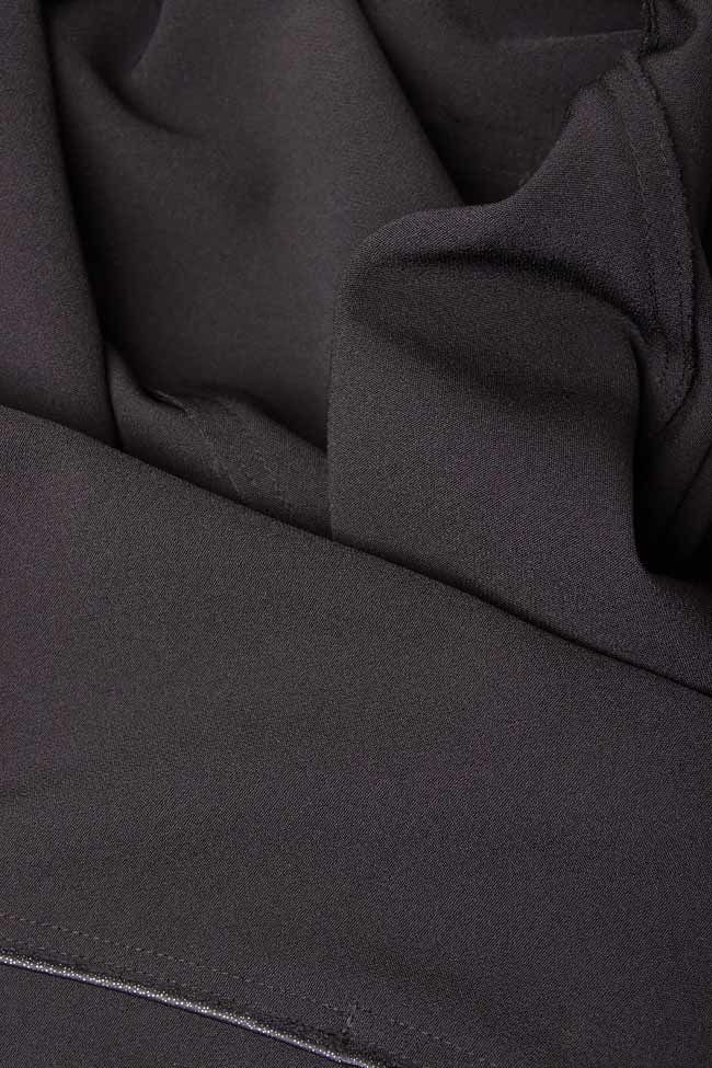 Manteau asymétrique avec capuche Edita Lupea image 4