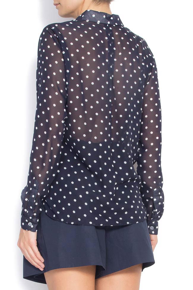 Polka-dot crepe shirt Lure image 2