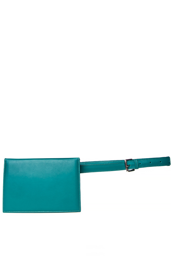 Multifunctional leather belt bag Laura Olaru image 1
