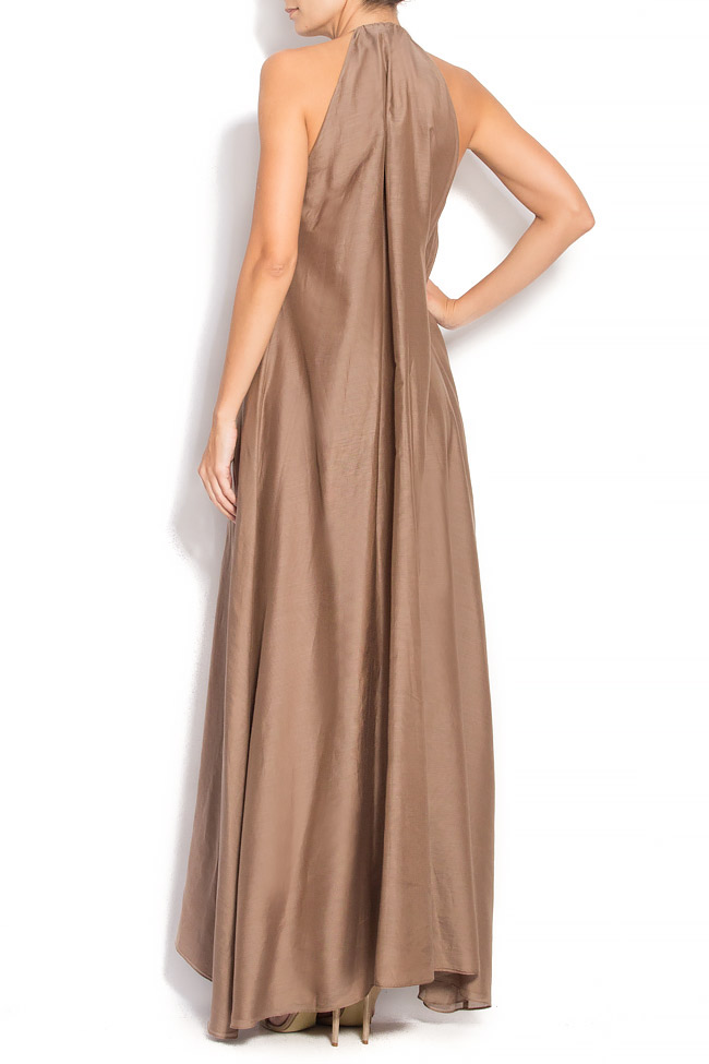 THE DESERT silk-blend maxi dress Aer Wear image 2