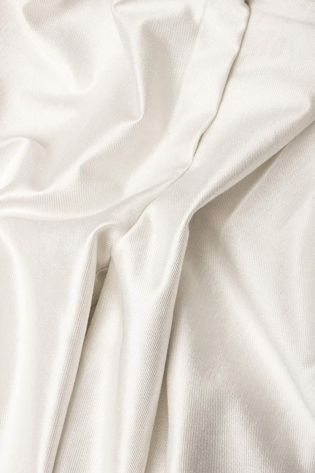 THE RIVER asymmetric cotton-blend culottes Aer Wear image 3