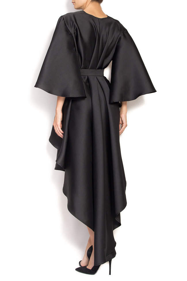 Asymmetric belted cotton-blend dress Atelier Jaisse image 2