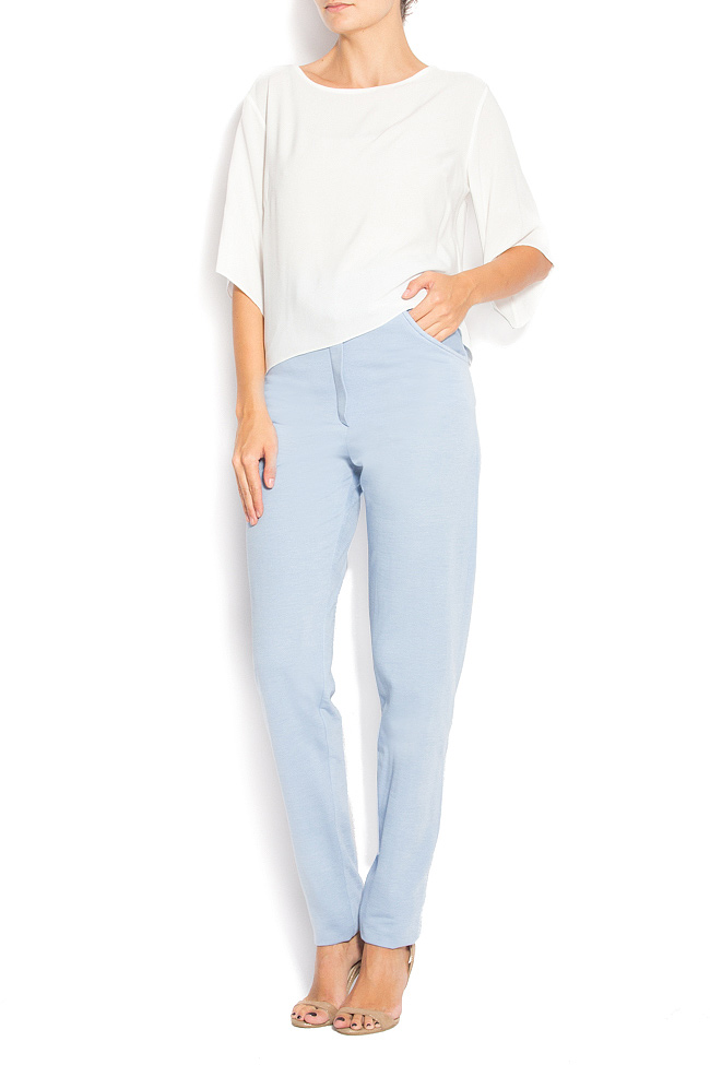 Cotton tapered pants A03 image 0