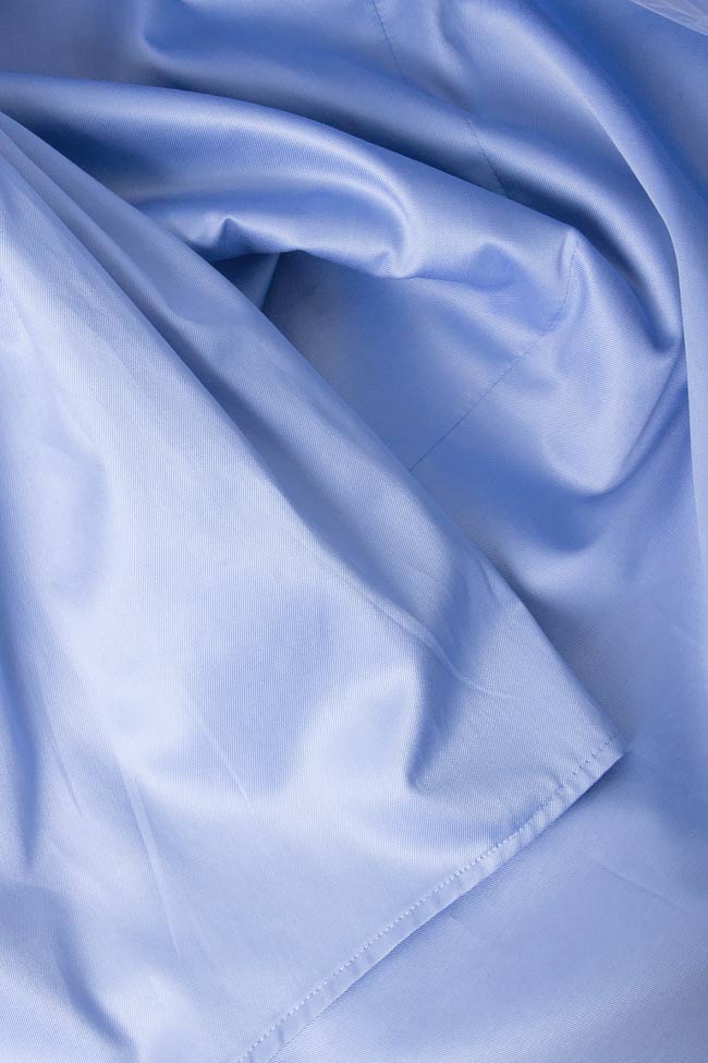 Bell-sleeve cotton-poplin shirt Mathis image 3