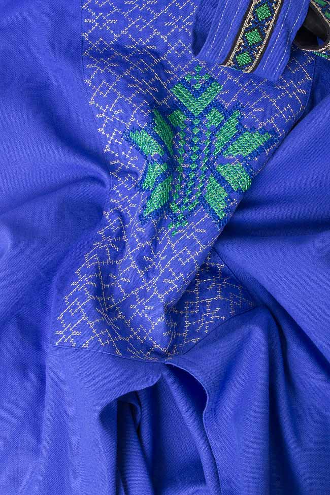 Veste en coton ornée d'un motif traditionnel roumain Maressia image 3