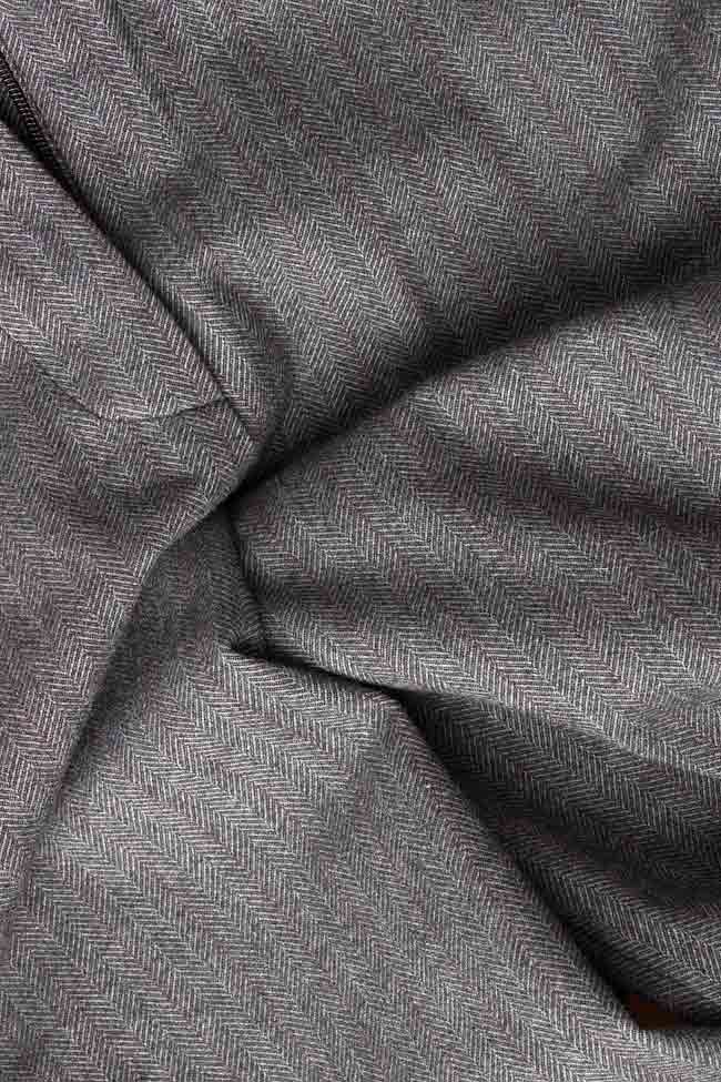 Pantaloni din lana si casmir HILBERT Framboise imagine 3