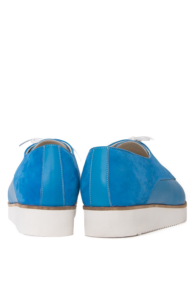 Pantofi din piele naturala ARROCHE MARINE Cristina Maxim imagine 2