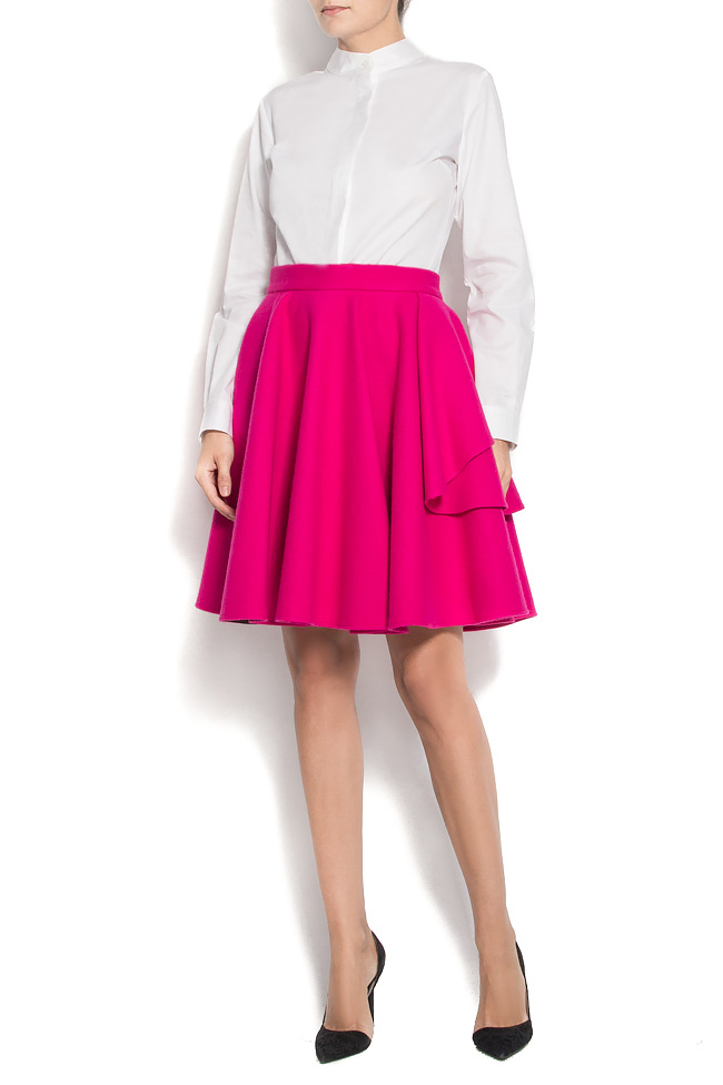 ZENO wool mini skirt Framboise image 0