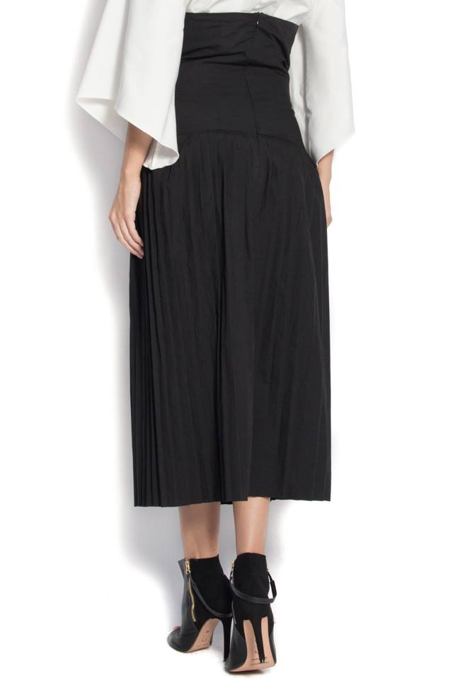 High-waist cotton skirt Dorin Negrau image 2