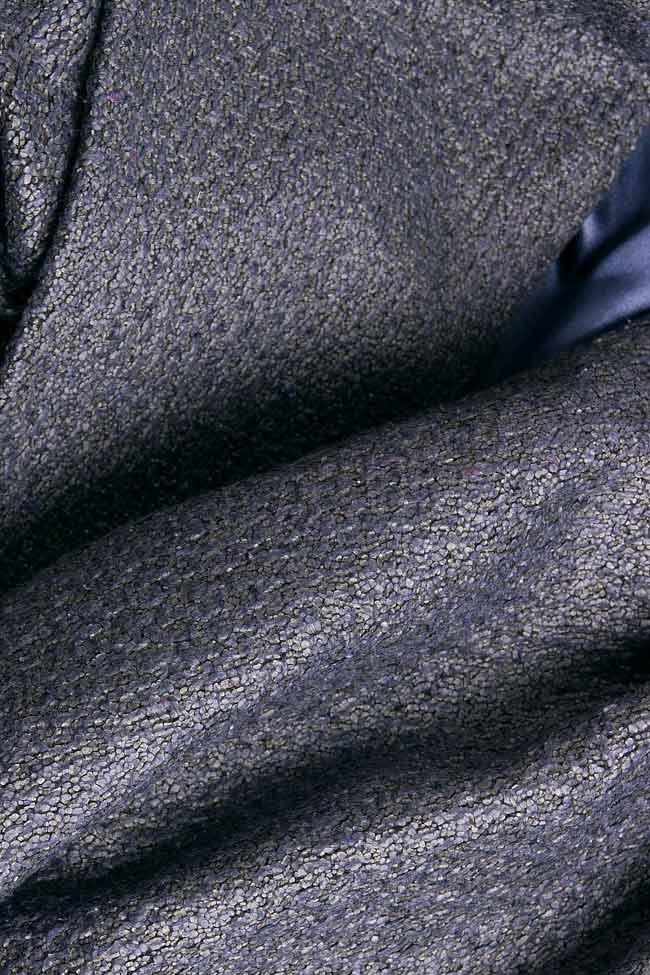 Palton din lana cu maneci supradimensionate No.23 imagine 3