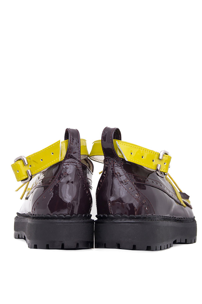 Patent-leather Oxford shoes Ana Kaloni image 2