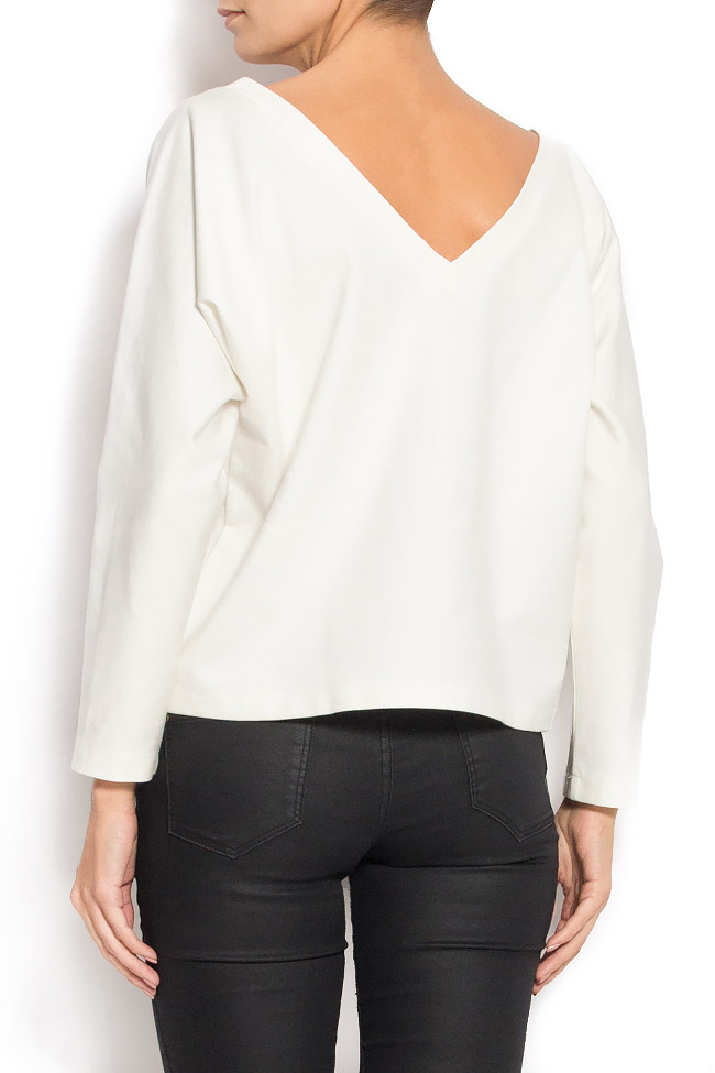 Cotton-blend blouse Poelle image 2