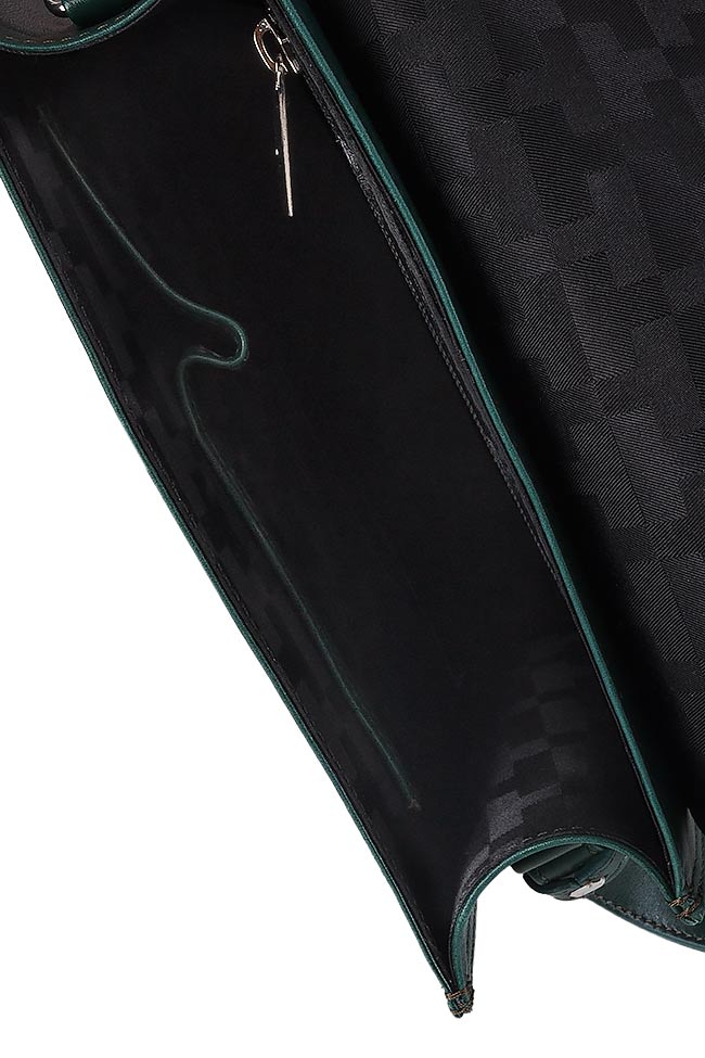 Mini Snake printed leather shoulder bag Sophie Handbags by Andra Paduraru image 3