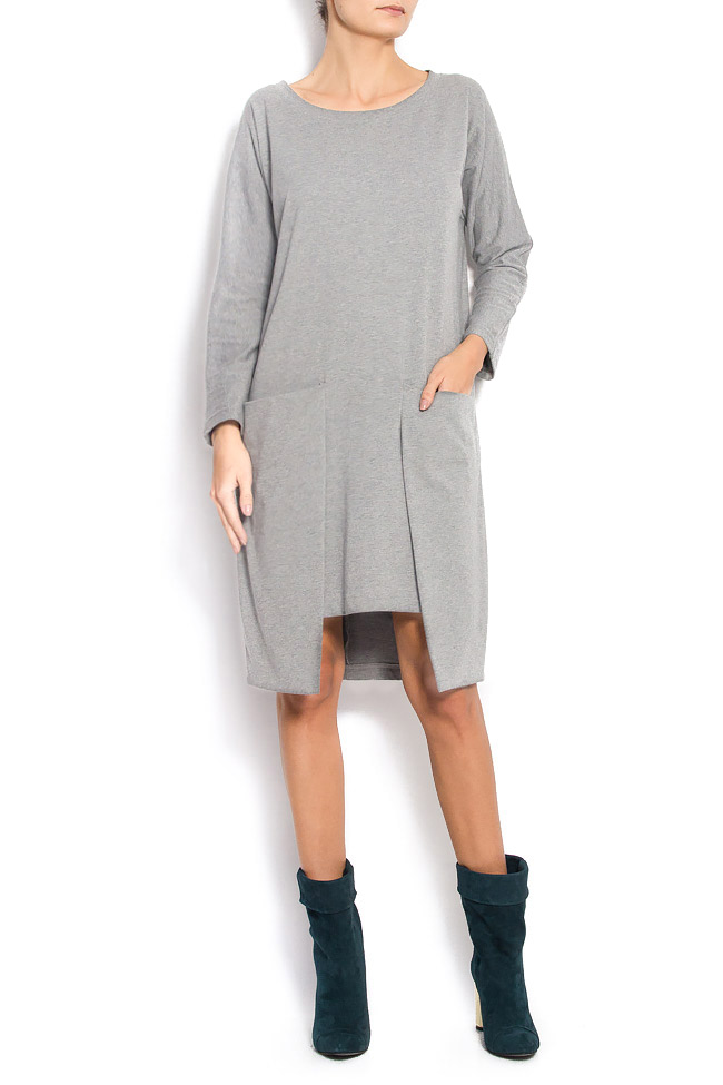 Cotton dress with oversize pockets Poelle image 0