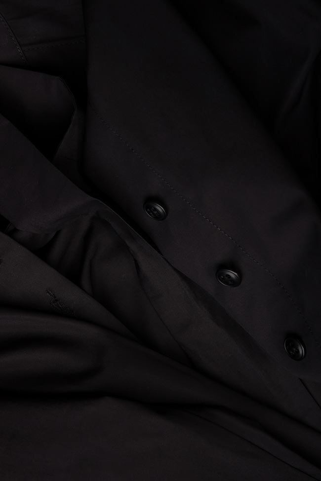Cotton black shirt Cloche image 3