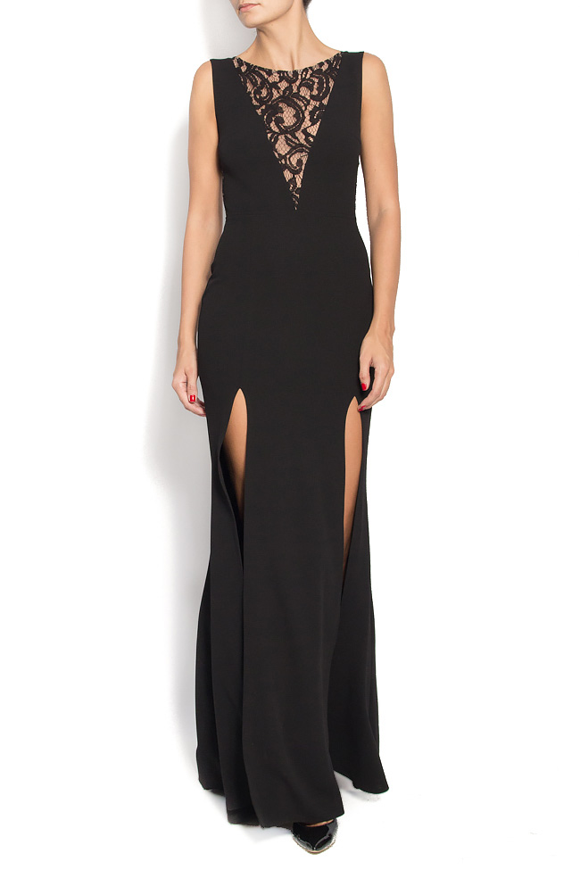 Rochie maxi din jerse I COME TO YOU Bien Savvy imagine 0