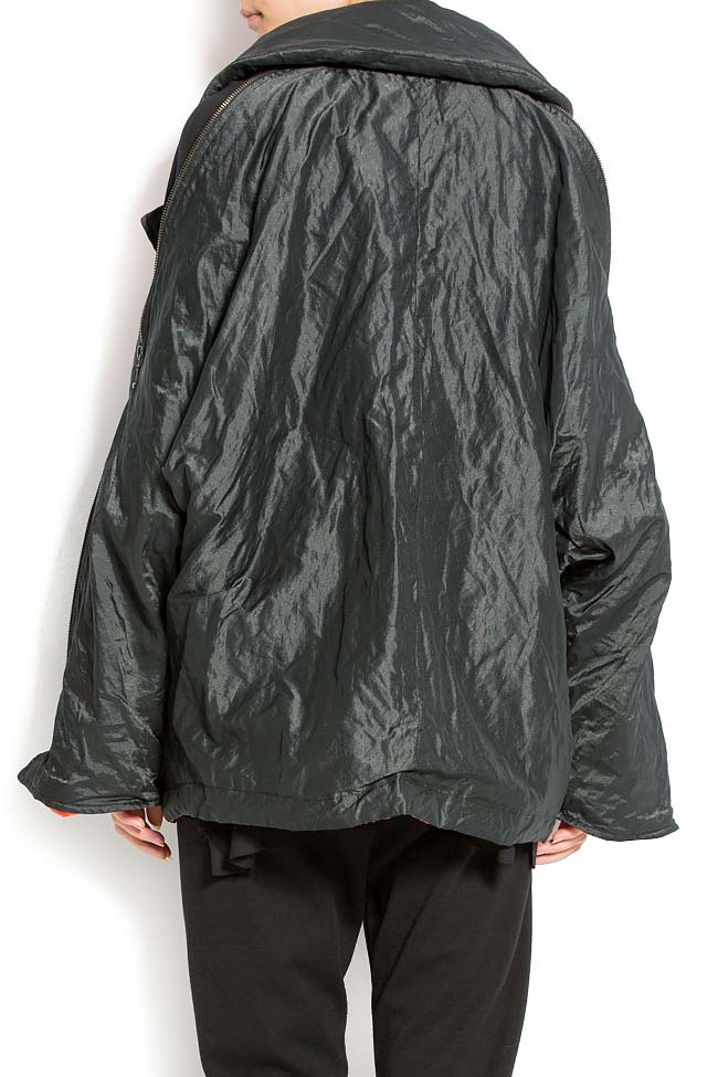 Connection Biker shell jacket with oversize sleeves Studio Cabal image 2