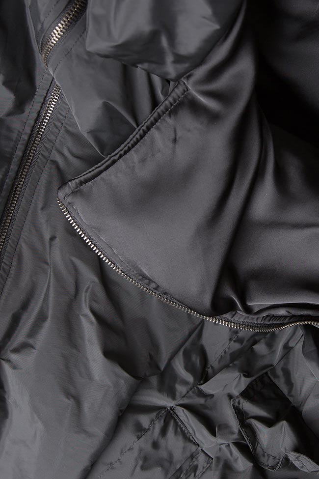 Connection Biker shell jacket with oversize sleeves Studio Cabal image 3