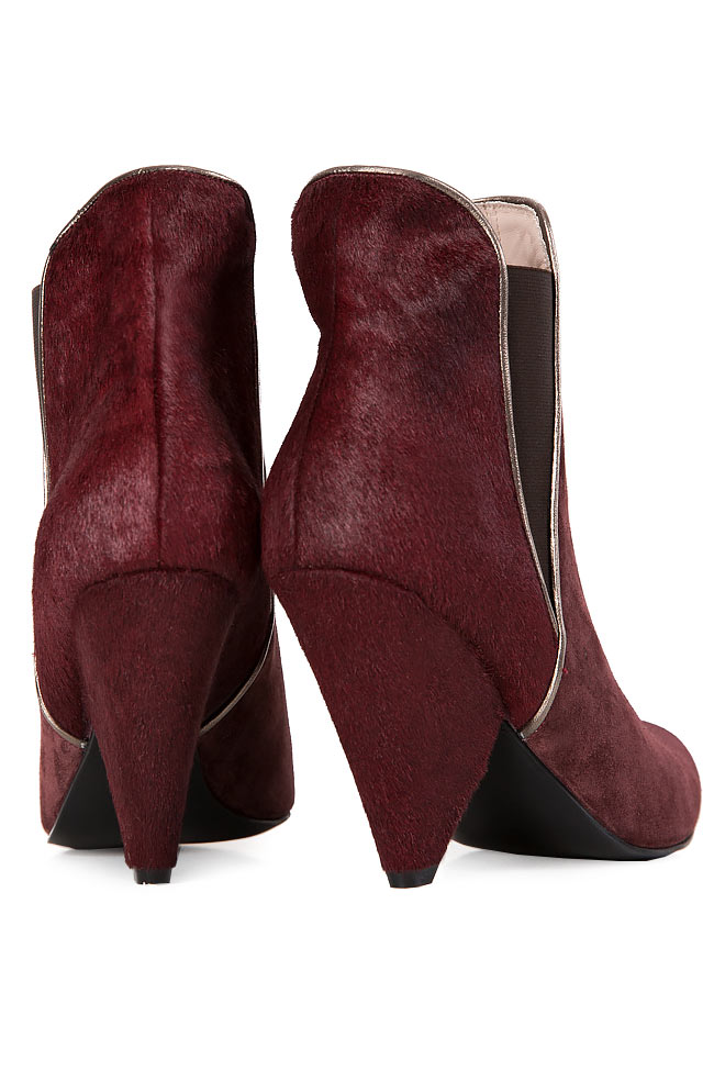 Suede and fur Chelsea boots Ana Kaloni image 2