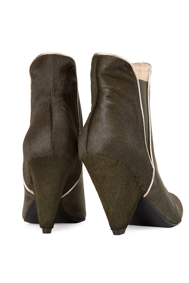 Suede and fur Chelsea boots Ana Kaloni image 2