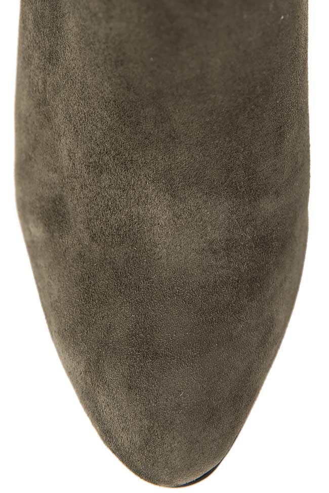 Suede and fur Chelsea boots Ana Kaloni image 3