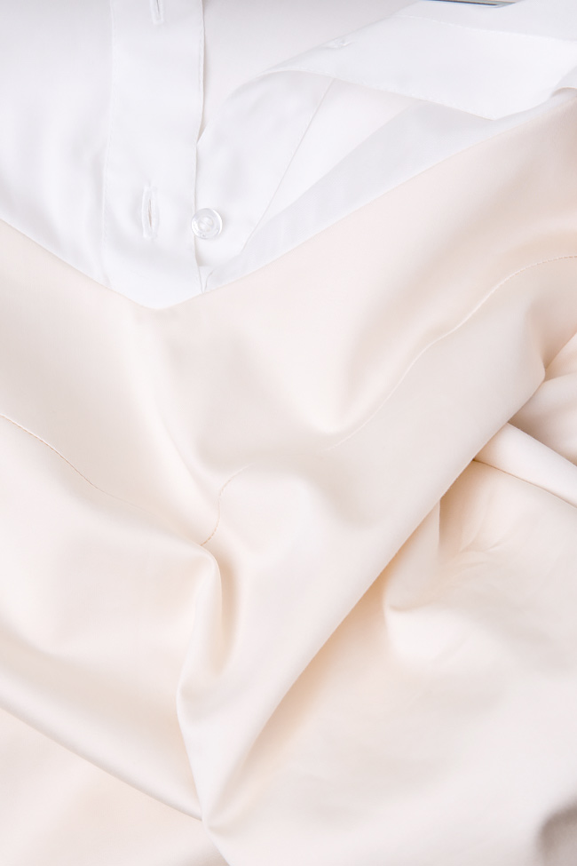 Cotton-blend shirt dress Carmina Cimpoeru image 3