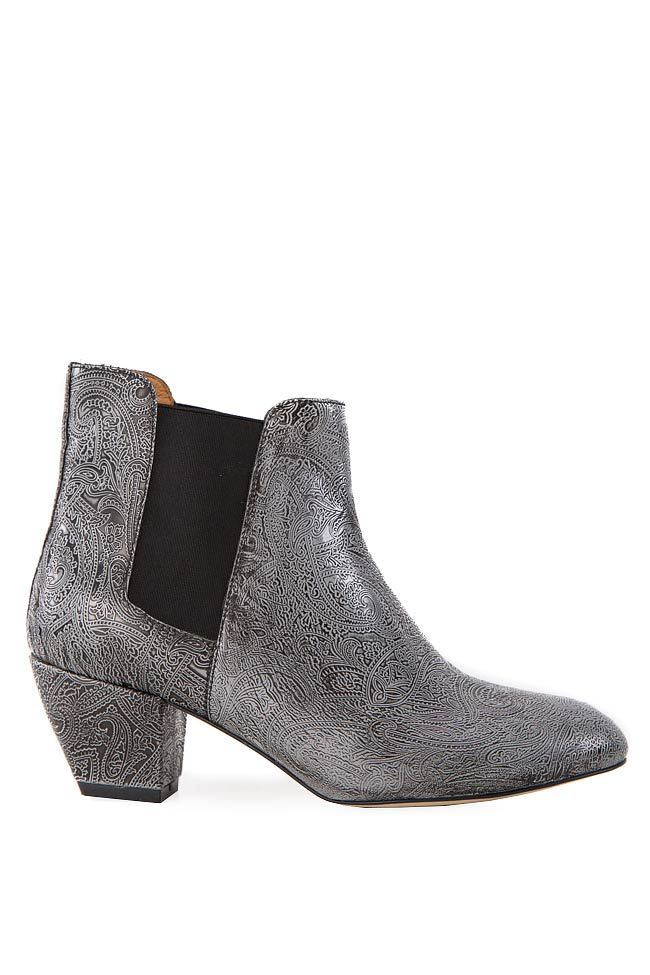 Leather ankle boots Zenon image 0