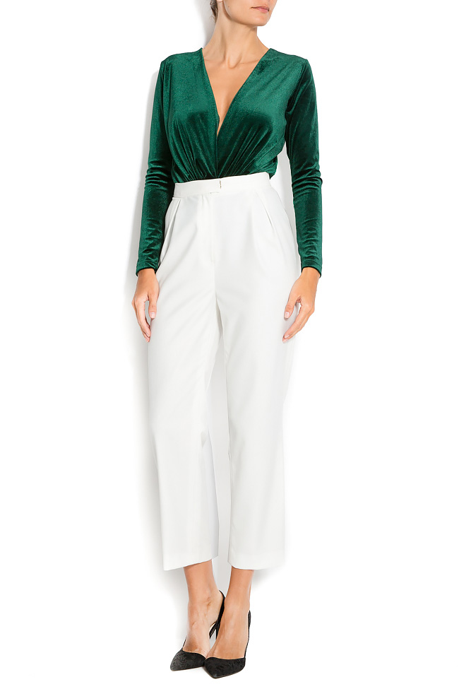 High-waist wool pants Claudia Castrase image 0