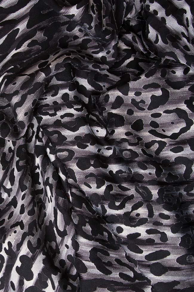 Silk-chiffon maxi skirt Cloche image 3