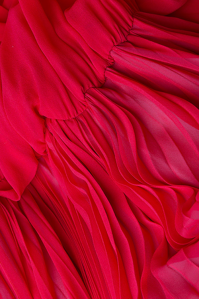 DREAM silk-chiffon gown Dorin Negrau image 3