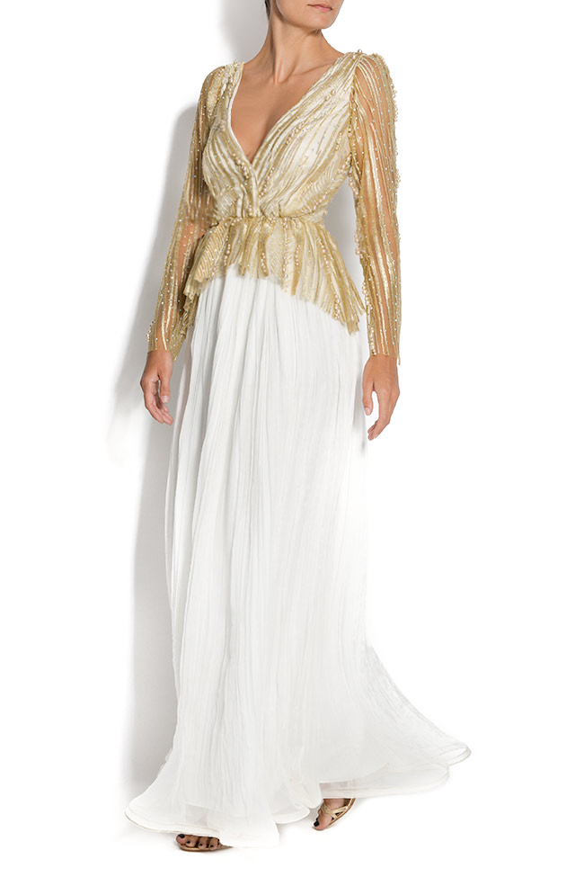 Silk-chiffon gown Maia Ratiu image 1