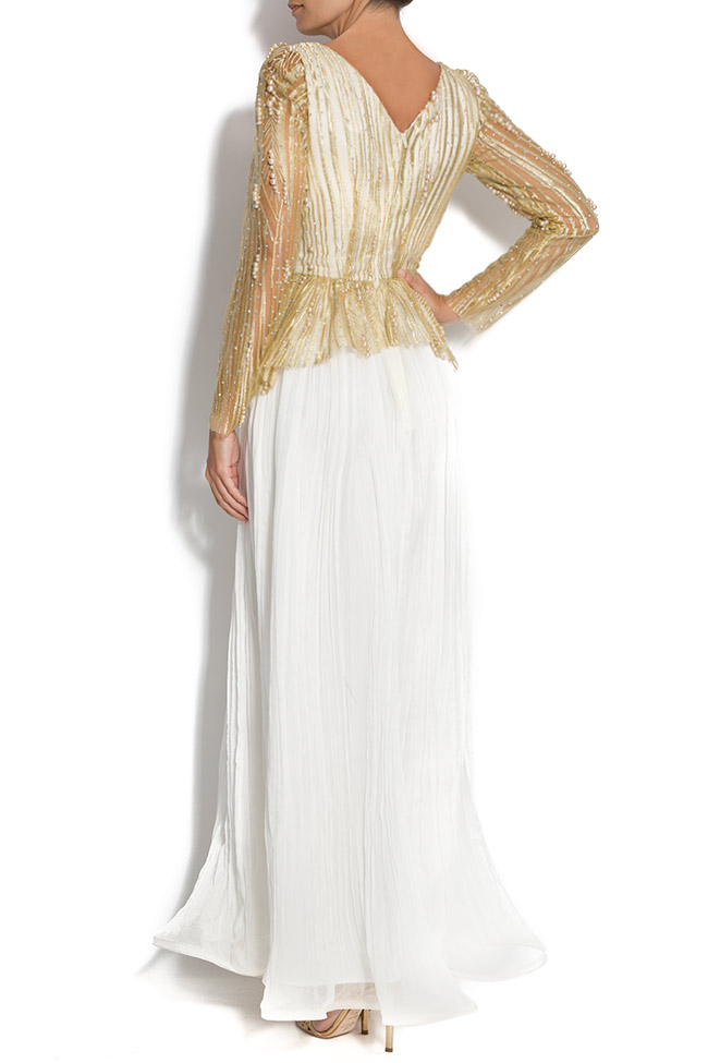 Silk-chiffon gown Maia Ratiu image 2